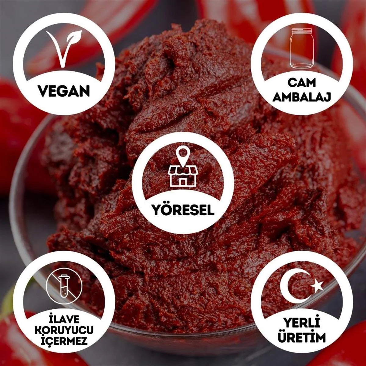 Acı Biber Salçası - 1 kg