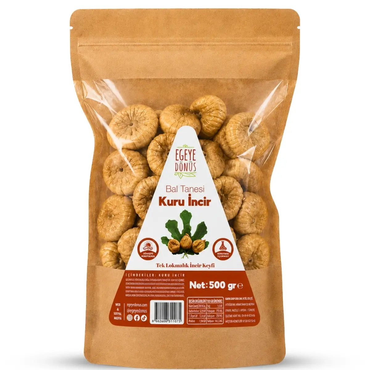 Kuru İncir-Bal Tanesi (500 Gr.)