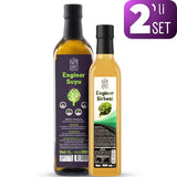 Egeye Dönüş Enginar Suyu 1 Lt ve Enginar Sirkesi 500 ml seti