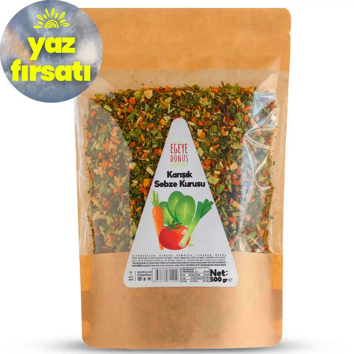 Karışık Sebze Kurusu (500 Gr.)