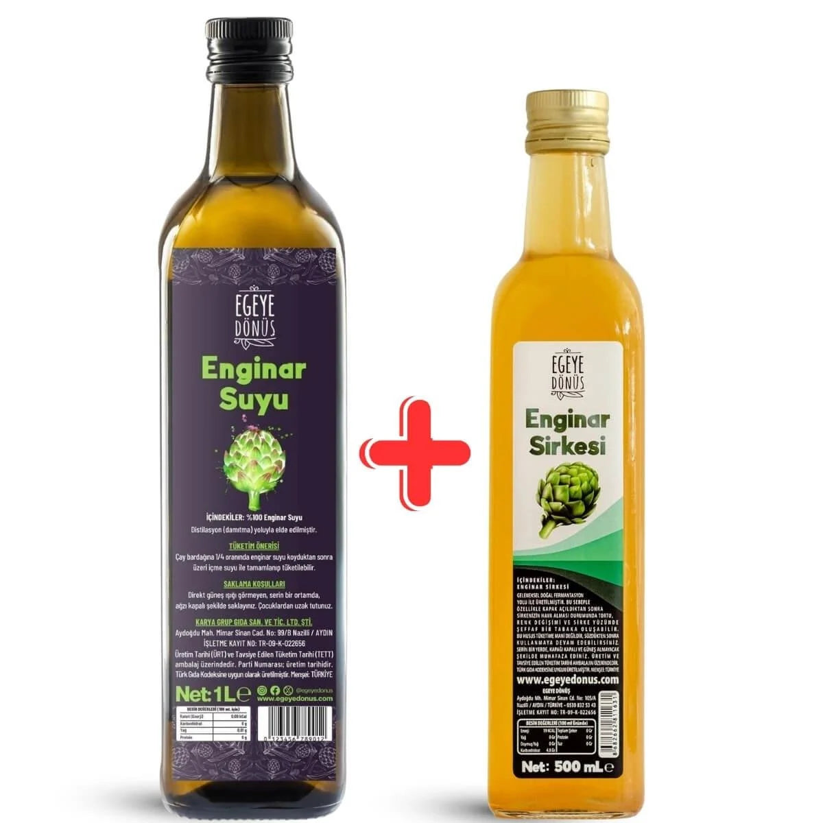 Enginar Suyu & Enginar Sirkesi