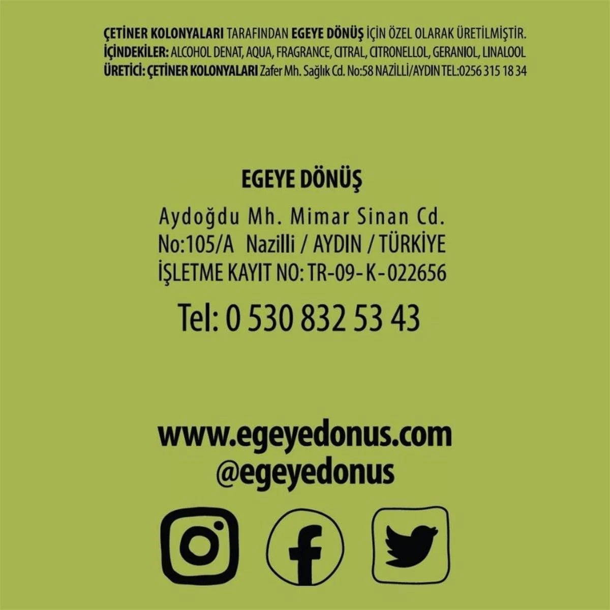 Ihlamur Kolonyası - Sprey