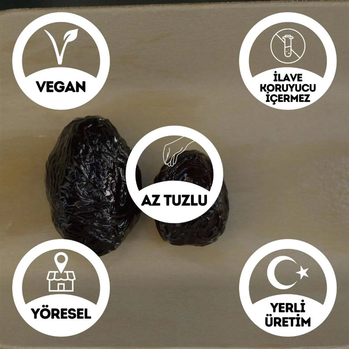 Kalamata Kuru Sele Zeytin (2 Kg.)