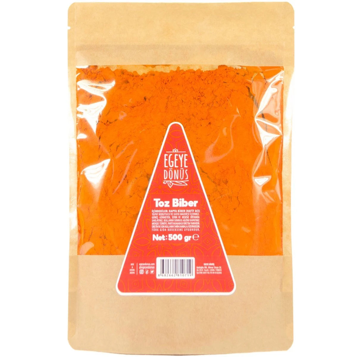 Kırmızı Toz Biber (500 Gr.)