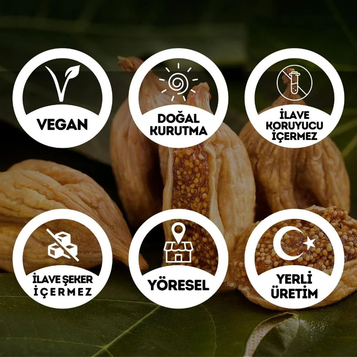 Kuru İncir-Dağ İncisi (1 Kg.)