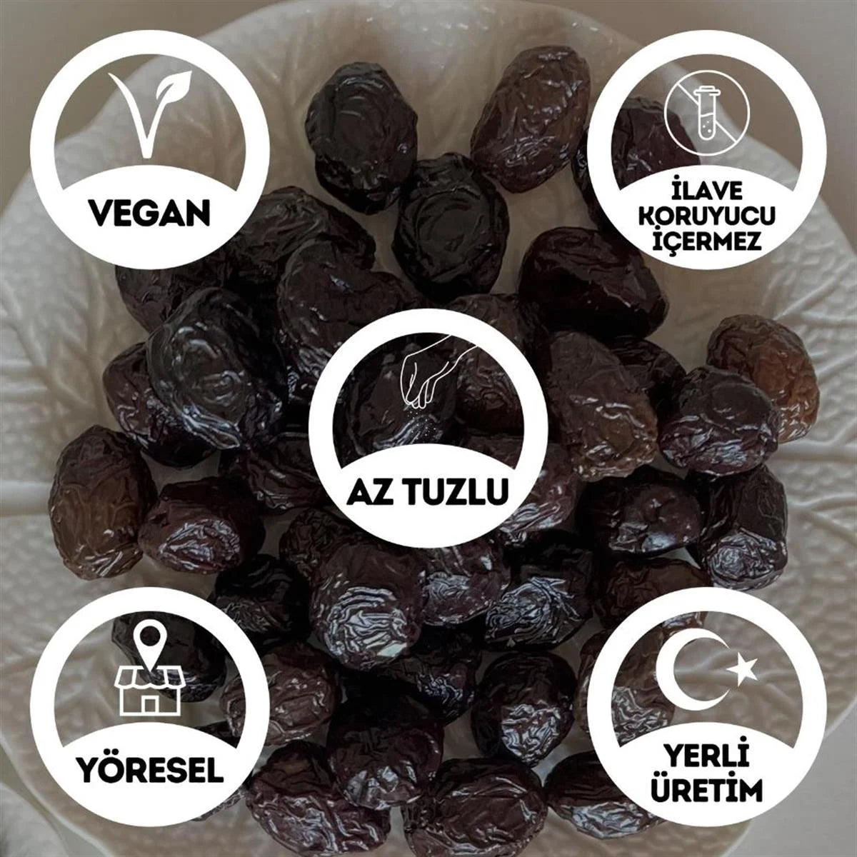 Kuru Sele Zeytin (1 Kg.)