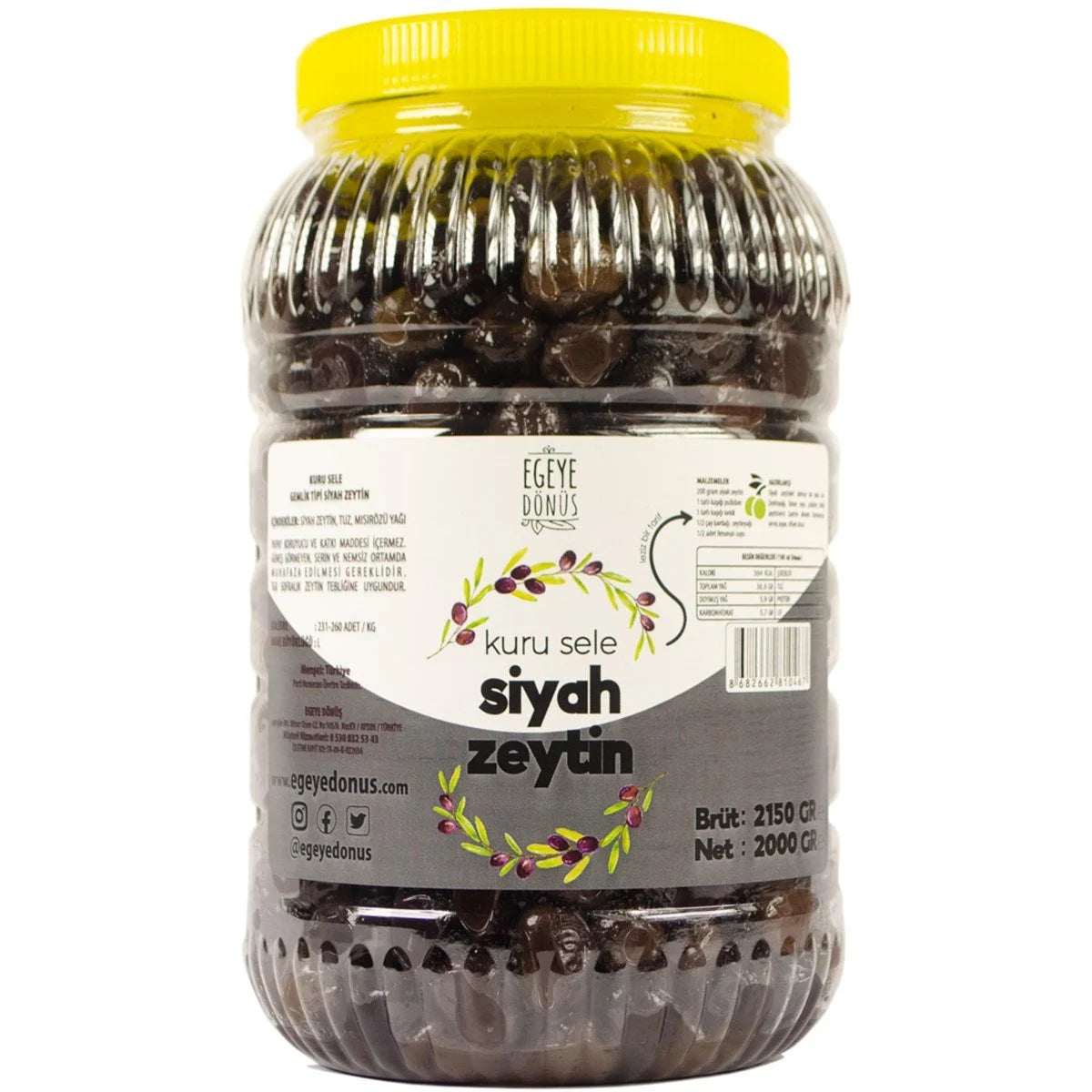 Kuru Sele Zeytin (2 Kg.)