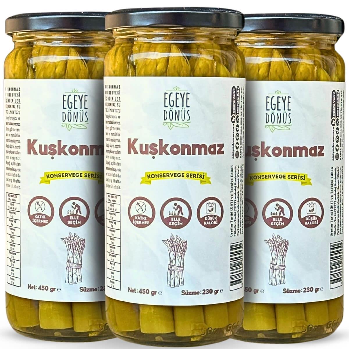 Kuşkonmaz 3'lü Set