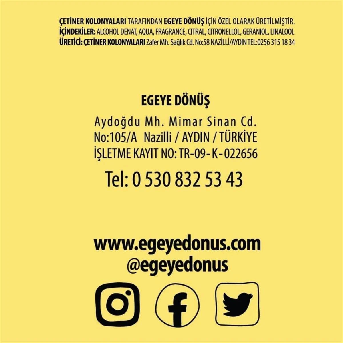 Limon Çiçeği Kolonyası - Sprey