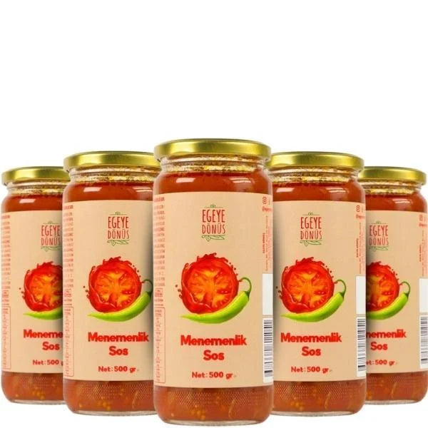 Menemenlik Sos 5 Adet X 500 Gr.