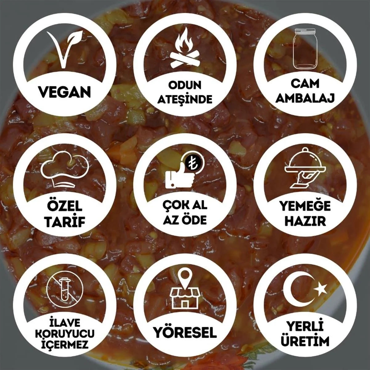 Menemenlik Sos 5 Adet X 500 Gr.