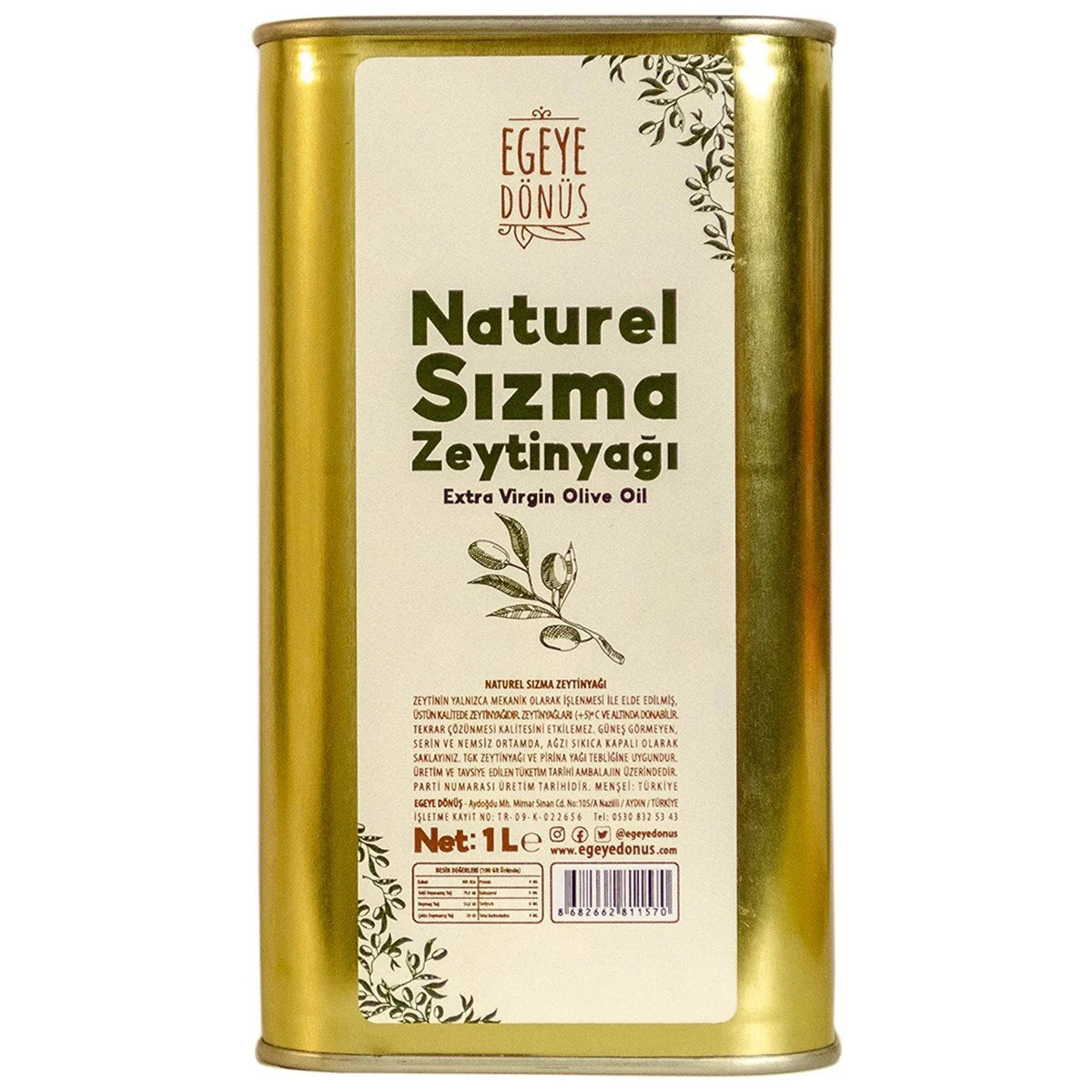 Naturel Sızma Zeytinyağı (1 Lt.)