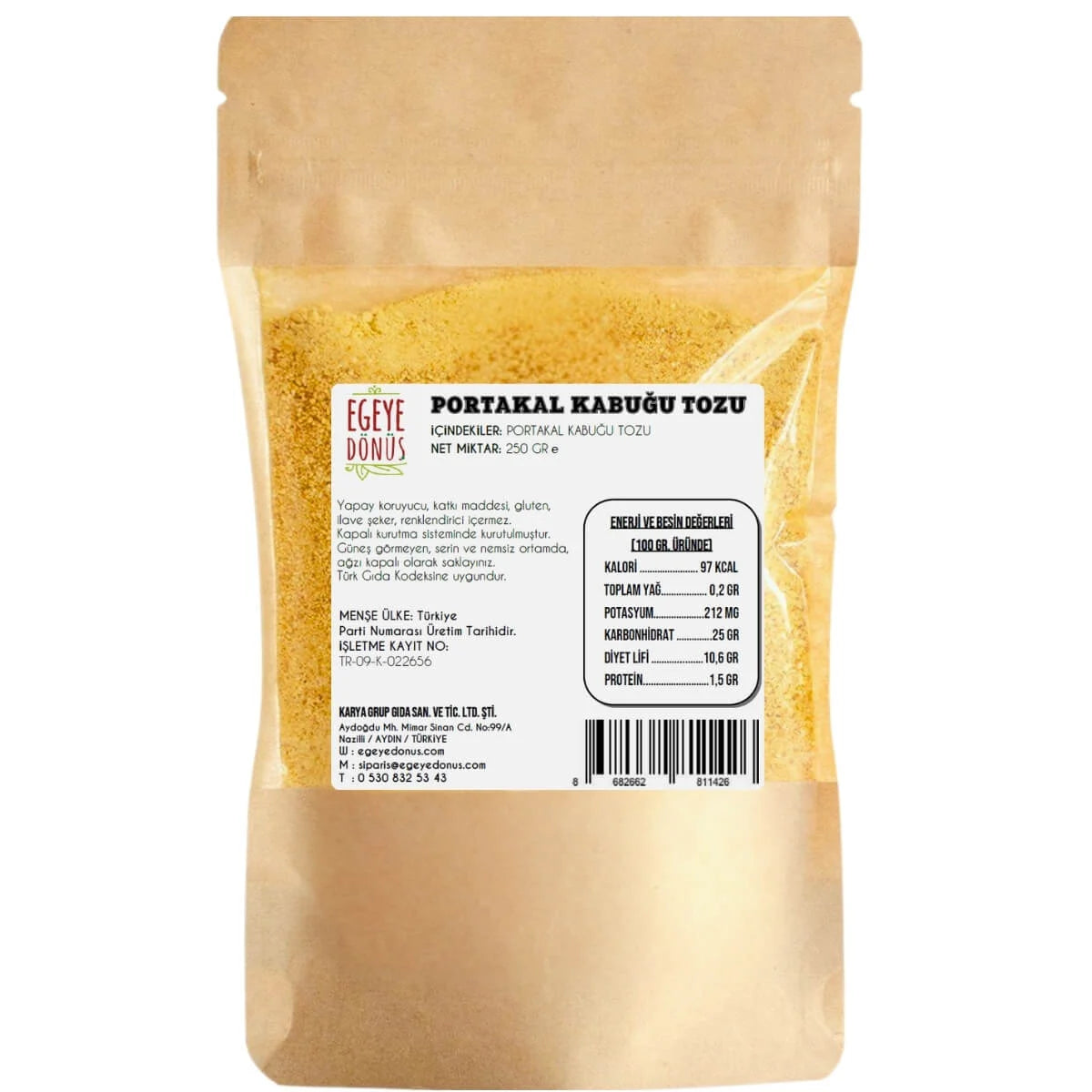 Portakal Kabuğu Tozu