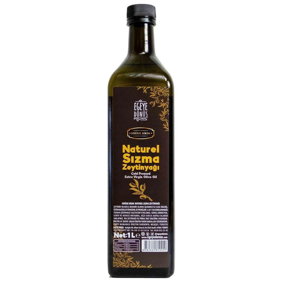 Soğuk Sıkım Zeytinyağı (1 Lt. )