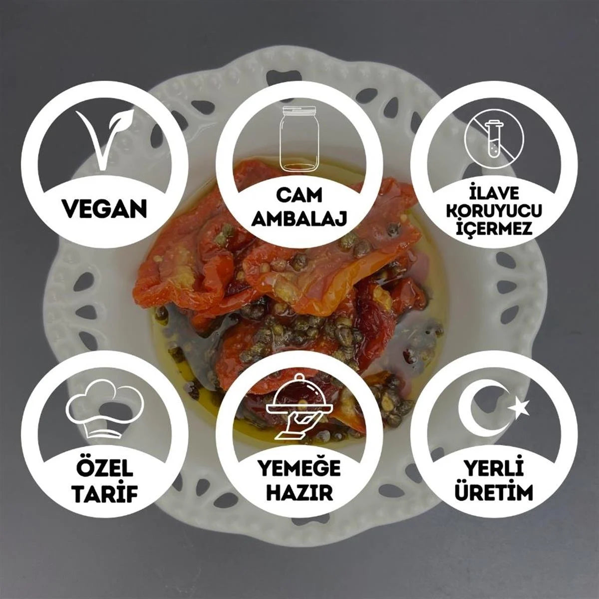 Zeytinyağlı Kuru Domates